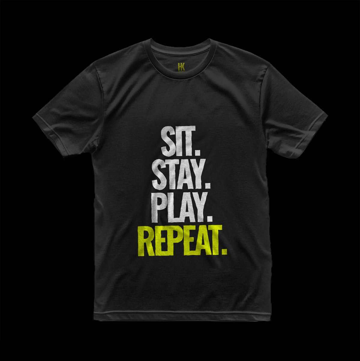 'Sit Stay Play Repeat' T-Shirt